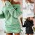 Amazing Women Oversize Sweatshirt Jumper Mini Dress Pleated Casual Loose Top Baggy Shirt 2021