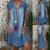 Amazing Plus Size Ladies Short Sleeve Summer Loose Denim Midi Dress Women Jeans Dresses 2021