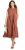 Amazing Universal Thread Women’s Dress Burning Rose Sleeveless Tiered Ruffle L LG NWT 2021