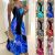 Awesome Women Summer Sleeveless Suspender Dress Loose Floral Slip Dress Casual Dress 2021