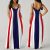 Amazing Womens Spaghetti Strap Stripe Long Maxi Dress Loose Casual Summer Beach Sundress 2021