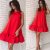 Awesome Women Summer Sleeveless A Line Bodycon Mini Dress Casual Loose Cocktail Sundress 2021