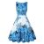 Awesome Women’s Sleeveless Vintage 50s Floral Summer Dresses Party Cocktail Swing Dress 2021