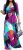 Great FANDEE Plus Size Maxi Dress for Women Casual Summer Sundress V-Neck 3/4 Sleeve 2023
