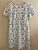 Great Ann Taylor Factory Sheath Dress Size 8 Blue White Floral, Polyester, Above Knee 2018