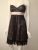 Great BCBG MAX AZRIA sz 8 Black Pink Lace event party Prom Dress 2018