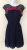 Amazing CHELSEA & VIOLET Women’s Navy Blue Floral Embroidered Dress sz. XS Anthropologie 2019