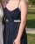 Awesome City Triangles Prom Dress Navy Blue, Worn just Once 2018 2019