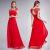 Great Ever Pretty Long Lace Red Bridesmaid Formal Evening Gown Prom Dresses 09993 2018 2019