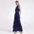 Amazing Ever-pretty Long Wedding Bridesmaid Dress Evening Party 07173 Navy Blue Size 14 2019