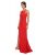 Awesome Faviana Chiffon Plain High Neck Red Formal Long Dress Prom Gown 7583  2019