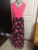Great Filly Flair Maxi Dress – Black/Pink Floral – Size Large 2018 2019
