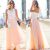 Amazing Formal Wedding Bridesmaid Lace Long Evening Party Ball Prom Gown Cocktail Dress 2018