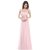 Amazing Long Bridesmaid Dress Sleeveless Prom Dress Pink Size 12 08834 EveryPretty 2019