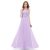 Great Long Evening Prom Party Lavender Bridesmaid Dresses Ball 09672 Size 6  2018 2019