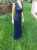 Awesome NWT Aidan Mattox Blue Beaded Sequins Sleeveless Evening Gown Prom Dress Size 4 2019