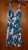 Awesome NWT Tommy Bahama dress, white w/ blue and brown floral, sleeveless, sz Small 2018