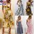 Amazing Plus Size Women Boho Floral Long Maxi Dress Evening Party Beach Sleeveless Dress 2018 2019