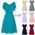 Awesome Plus Size Women Evening Party Prom Gown Formal Bridesmaid Cocktail Lace Dress US 2019