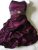 Cool Short Formal Prom Homecoming Evening party Iridescent Burgundy dress Size 7/8 2018
