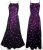 Amazing Size 7/8 New Purple/Black Floral Sparkle Tulle Formal Prom Dress Long Gown 2019