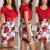 Amazing US Boho Women Floral Casual Short Evening Party Cocktail Summer Bodycon Dress 2019
