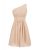 Awesome US Chiffon Short One-shoulder Short Champagne Bridesmaid Dresses For Women 2018 2019