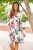 Great US Floral Sexy Women Casual Summer Midi Dress 3/4 Sleeve Beach Party Sundress 2018