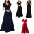 Great US Ladies Long Chiffon Lace Evening Formal Party Ball Gown Prom Bridesmaid Dress 2018