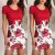 Great US Stock Women’s Floral Flowers Long Mermaid Party Prom Bodycon Dress Skirts 2018 2019