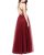 Amazing US Women’s Long Halter Tulle Prom Dress Halter Evening Gown Beaded Party Dress 2018