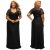 Cool USA Plus Size Womens Formal Gown Wedding Bridesmaid Evening Cocktail Maxi Dress 2019