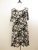 Cool Urban Outfitters Dress New Floral Black White Swing Size Small Boho Lounge 2019