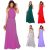 Awesome Women Bridesmaid Formal Long Dress Wedding Evening Ball Gown Cocktail Prom USA 2018
