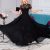 Cool Women Evening Sexy Dress Maxi Black Ball Gown Prom Party Formal Long Celeb Dress 2019