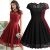 Amazing Women Formal Prom Cocktail Evening Party Vintage Floral Lace Flare Swing Dress 2019
