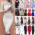Amazing Women Lace Floral Formal Dress Prom Evening Party Cocktail Bridesmaid Wedding US 2018
