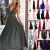 Great Women Long Lace Evening Formal Cocktail Party Ball Gown Bridesmaid Maxi Dress US 2019