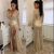 Great Women Sexy Fringe Sequin Long Sleeve Deep V Neck Evening Party Maxi Prom Dress 2018 2019