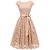 Awesome Women Short Vintage Floral Lace Bridesmaid Cocktail Retro Dress with Cap Sleeve 2019
