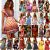 Great Women Summer Boho Short Mini Dress Evening Cocktail Party Beach Dress Sundress K 2019