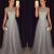 Great Women Wedding Bridesmaid Cocktail Dress Sequin Long Evening Party Ball Prom Gown 2018 2019