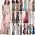 Awesome Womens Boho Floral Long Maxi Dress Cocktail Party Evening Summer Beach Sundress 2019