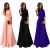 Cool Womens Long Chiffon 3/4 Sleeve Cocktail Formal Party Prom Ball Gown Maxi Dress 2018 2019