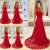 Great Womens Long Lace Dress Evening Formal Party Prom Wedding Bridesmaid Ball Gown US 2018 2019