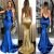 Amazing Womens Satin Mermaid Formal Wedding Dress Backless Long Evening Party Prom Lot 2018