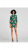 Great Zara Mandarin Collar Green Floral Dress, NWT, size S 2019