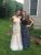 Awesome white one shoulder prom dress size 8 2019